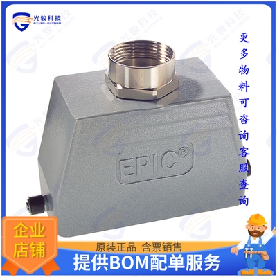 101119NP连接器 CONN HOOD HB24 TE NPT1