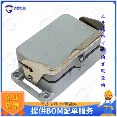 101525HA连接器 CONN BASE HA64 PNL MNT DL W/DC