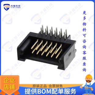 连接器CONN 2.54MM 12POS 102589 HEADER