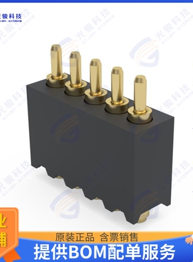 854-22-005-30-041101 连接器.050  PITCH SINGLE ROW, SPRING-L