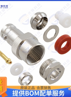 112372 连接器CONN BNC JACK STR 50 OHM SOLDER