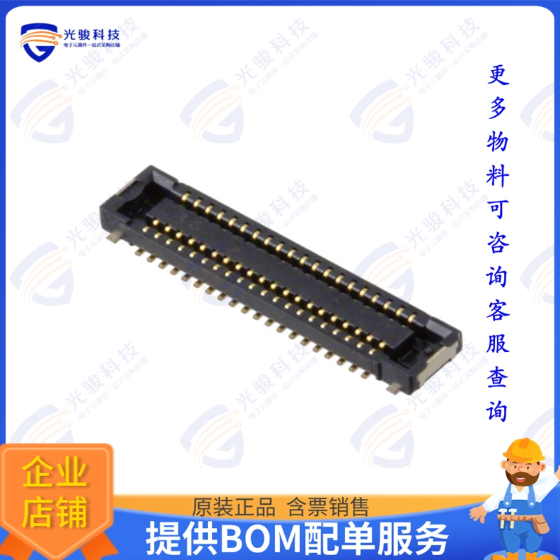 AXE540124 连接器CONN SOCKET 40POS SMD GOLD