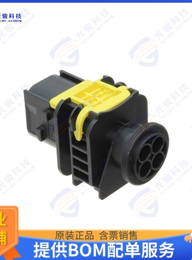 1-1703818-1 连接器CONN PLUG HSG 4POS 6.00MM