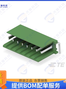 280618-1 连接器CONN HEADER R/A 8POS 3.96MM