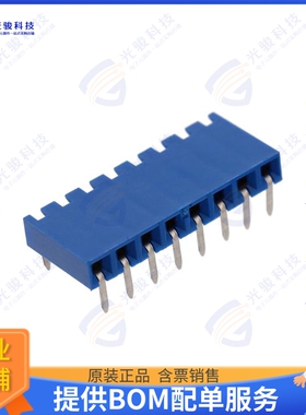 89882-308LF 连接器CONN RCPT 8POS 0.1 GOLD PCB R/A