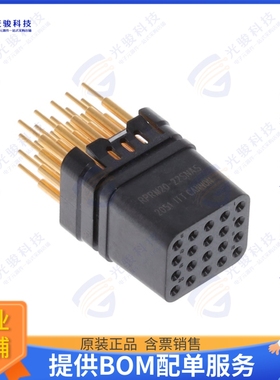 RPRM20-22SNAS 连接器CONN EN4165 INSERT 20-22 SKT PCB