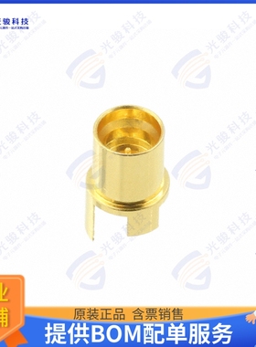 302114 连接器CONN SMP RCPT STR 50OHM EDGE MNT