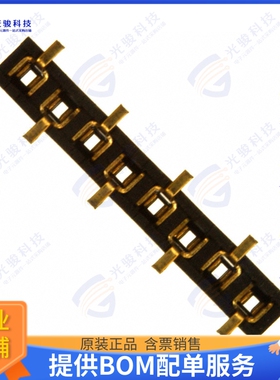 NPPN081BFLD-RC 连接器CONN HDR 8POS 0.079 GOLD SMD