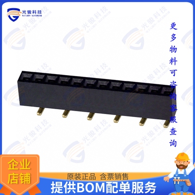 NPPC121KFXC-RC 连接器CONN HDR 12POS 0.1 GOLD SMD