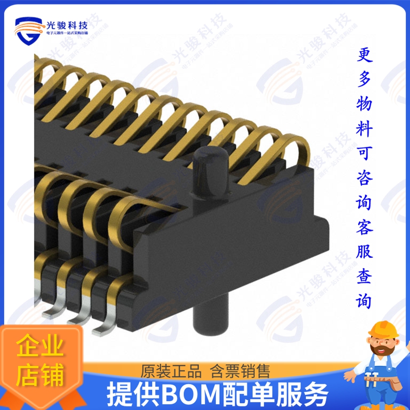FSI-115-03-G-D-AD 连接器CONN STACKING 30POS SMD GOLD