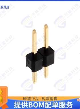 G800WC306018EU 连接器PIN HEADER 2.54MM PITCH STR DIP,