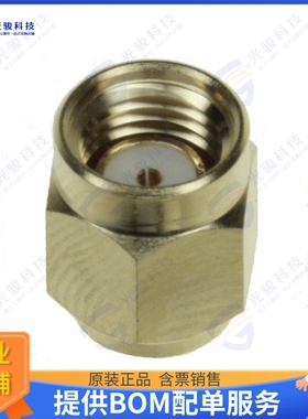 132360RP 连接器CONN TERMINATR PLUG RP-SMA 50OHM