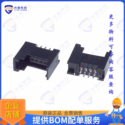 1473565-4 连接器CONN HDR 4POS 0.079 GOLD PCB