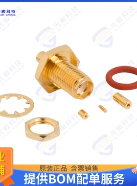901-10752 连接器SMA STRAIGHT CRIMP JACK 0.81 MM