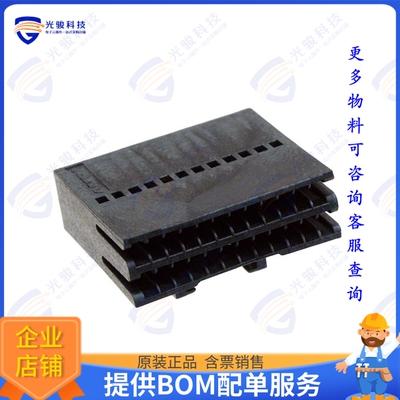 2-487937-4连接器 CONN FFC RCPT HSG 24POS 1.27MM