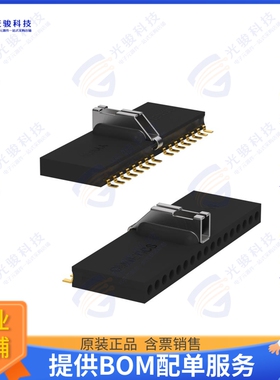 A24001-016 连接器CONN MALE R/A SMD 16POS