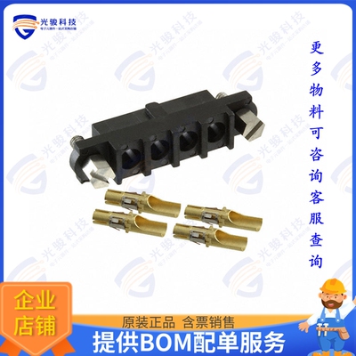 M80-4000000F1-04-PF5-00-000 连接器CONN RCPT 4POS SOLDER 10AW