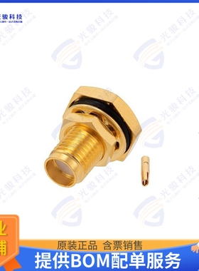 PE44697 连接器SMA Female Bulkhead Mount Connec