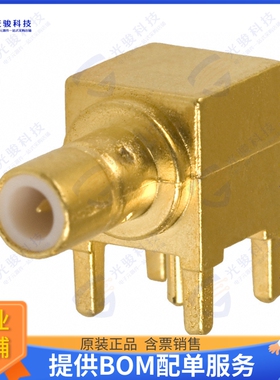415340-1 连接器CONN SMB JACK R/A 50 OHM PCB