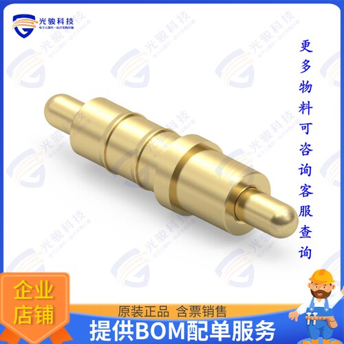 0880-1-15-20-82-14-11-0连接器 DOUBLE ACTION SPRING-LOADED PI