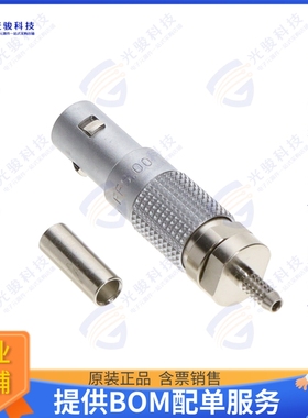 FFS.00.250.CTAE24 连接器CONN NIMCAMA PLG STR 50OHM CRIMP