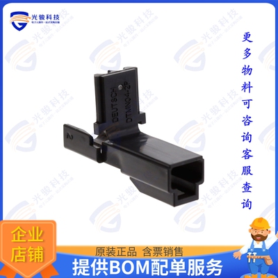 DTMN04-2P 连接器REC, 2P, BLK, N, NON-ENVIR