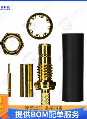 142191 连接器CONN SMB JACK STR 50 OHM SOLDER