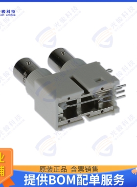 364A2795 连接器CONN BNC JACK R/A 75 OHM PCB