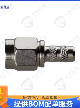 RSA-3000-C1 连接器SMA MALE CRIMP; 50 OHMS