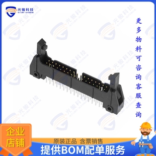 34POS N3431 2.54MM VERT HEADER 6302RB 连接器CONN