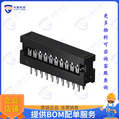 CA2314PA10Z 连接器2.54MM (.100) FLAT CABLE-IDC DIP