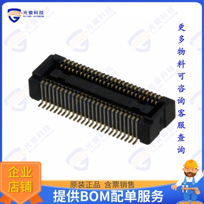 AXK750347G 连接器CONN SOCKET 50POS SMD GOLD