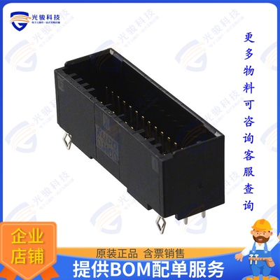 1-1827872-6 连接器CONN HEADER VERT 32POS 2MM
