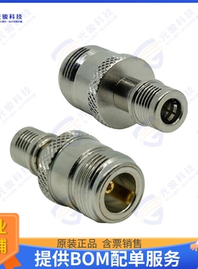 ADAPT/QMAM/N-TYPEF 连接器RF ADAPTOR - QMA MALE TO N-TYPE