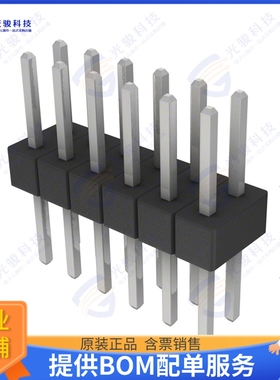 PEC06DABN 连接器CONN HEADER VERT 12POS 2.54MM