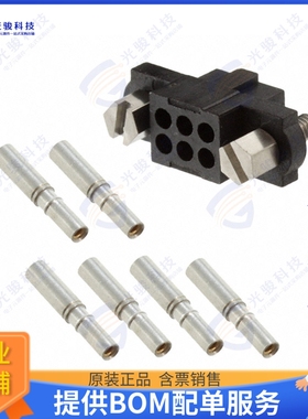 M80-4610642 连接器CONN RCPT 6P CRIMP 24-28AWG GOLD