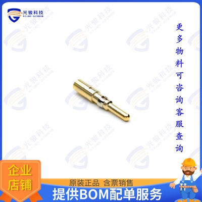MP10B23F 连接器CONN PIN 10-12AWG CRIMP GOLD