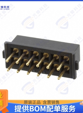 M80-8501245 连接器CONN RCPT 12POS 0.079 GOLD PCB