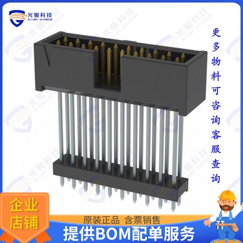 ZSS-110-06-L-D-1000 连接器CONN HDR .100  20POS