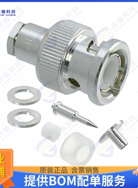 BNC-P-188A/U(40) 连接器CONN BNC PLUG STR 50 OHM SOLDER