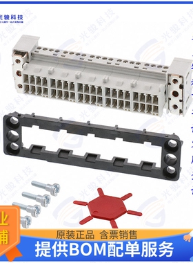 1607431连接器 CONN FRAME INSERT 39+GND