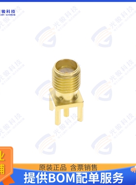 R124426123W 连接器SMA / STRAIGHT JACK RECEPTACLE F