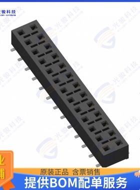 HLE-113-02-F-DV-BE 连接器CONN RCPT 26POS 0.1 GOLD SMD