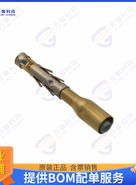 RCDX6019D28连接器 CONN PIN COAX 26AWG GOLD CRIMP