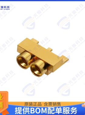 125-0701-821 连接器SMPM MALE FULL DETENT 2-PORT PCB