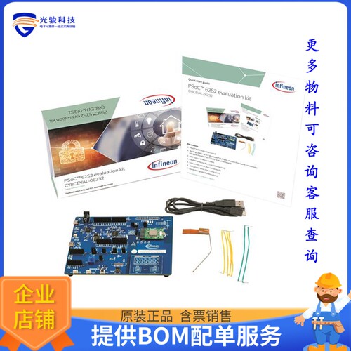 CY8CEVAL-062S2【PSOC 6 MCU CY8C62XA EVAL KIT】嵌入式MCU、DSP