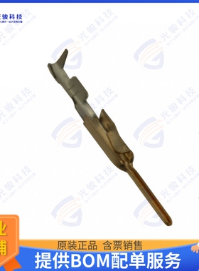 5-104506-6 连接器CONN PIN 28-32AWG CRIMP GOLD