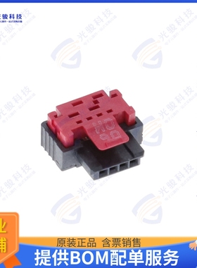 214049-E 连接器4-PIN, FEMALE,IDC2426POSITIVESTR
