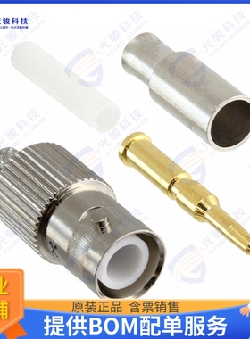 112160RP 连接器CONN RPBNC JACK STR 50OHM SOLDER