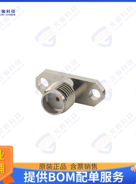 PCB.SMAFST.2H.B.HT 连接器CONN SMA JACK STR 50 OHM SOLDER